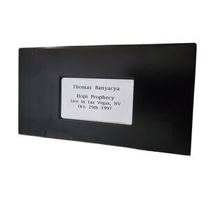 Thomas Banyacya Hopi Prophecy Live in Las Vegas, NV Oct.‎ 29th 1997 VHS